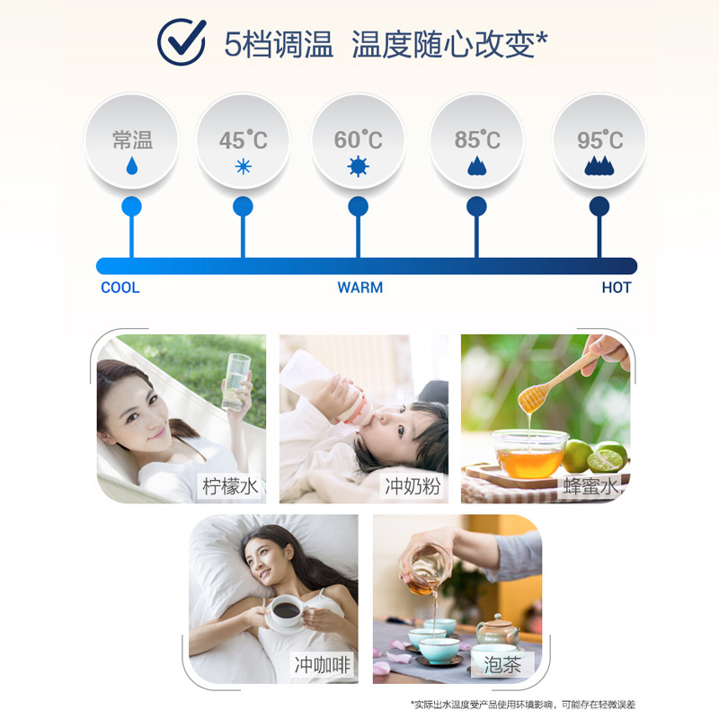 沁园饮水机即热立式冷热下置式水桶 沁园中兑饮水机