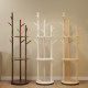Solid wood rotating coat rack floor-standing coat rack