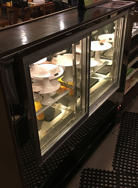 二手玻璃熟食甜品台式冷藏展示柜