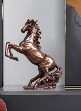 欧式风开业送礼骏马装饰品