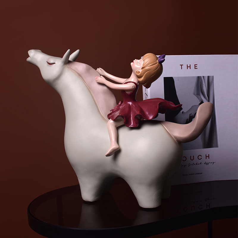 福美林旗舰店现代创意软装摆件家居客厅酒柜样板房装饰品摆件北欧房间摆件礼物2