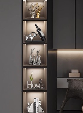 轻奢高档电镀银陶瓷装饰品摆件