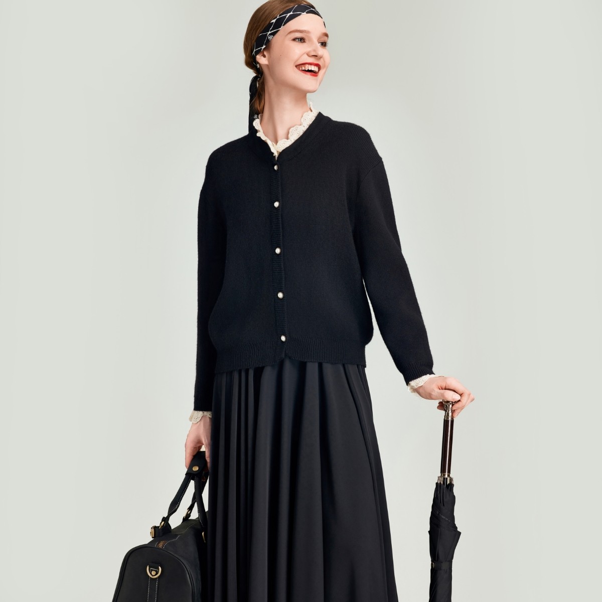 havva2022秋冬新款针织开衫毛衣 havva毛针织衫