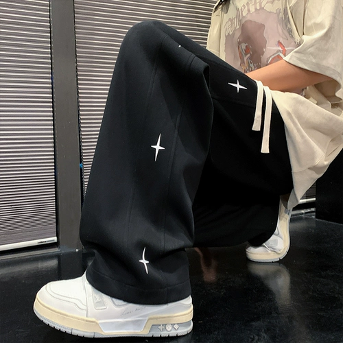 Весенние штаны для отдыха, оверсайз, свободный крой