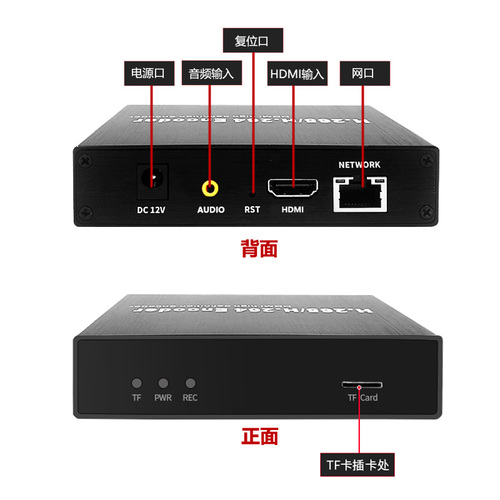 hdmi编码器VGA编码器直播音视频编码器hdmi转rtsprtmpsrt接NVR