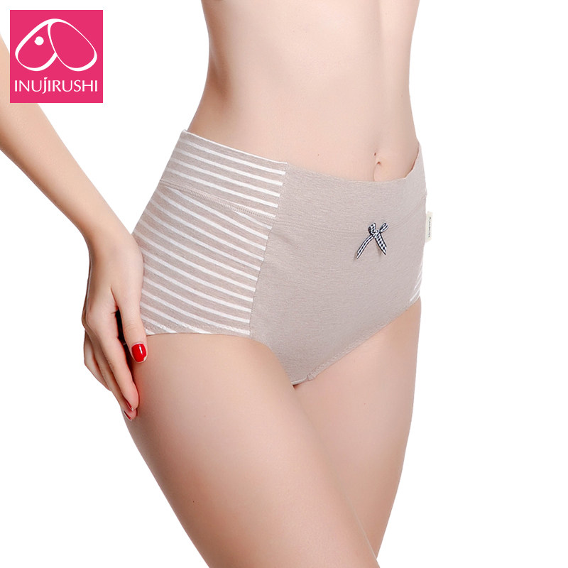 日本犬印孕妇秋季透气高腰孕期内裤 龙婴本铺母婴内裤