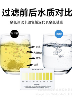 pp棉净水器滤芯10寸通用配件ro膜反渗透膜五级套装活性炭过滤器