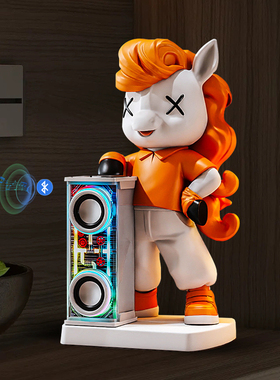 潮玩装饰2025设计师款电视柜玄关酷炫音响装饰品摆件乔迁送礼礼品