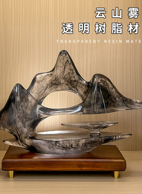 透明树脂酒柜创意摆件大鹏展翅