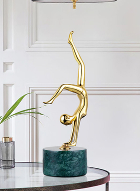 轻奢风抽象人物创意电视柜装饰品