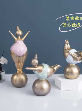 胖女人系列书柜咖啡馆软装饰品