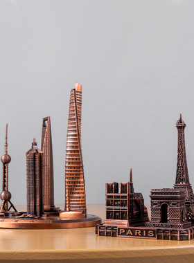 东方明珠摆件金茂大厦创意组合