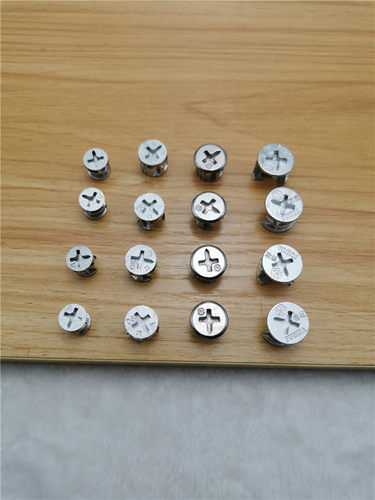 加厚合金10 12 15 mm 偏心轮三合一连接件螺母家具锁扣衣柜配件 - 图3