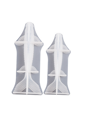 3D立体锦鲤鱼滴胶磨具DIY