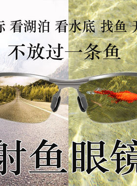 男士太阳镜钓鱼新款变色墨镜男偏光眼睛驾驶开车镜韩版夜视镜