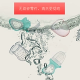 Детский ниблер для фруктов и овощей, жевательный силиконовый прорезыватель для прикорма