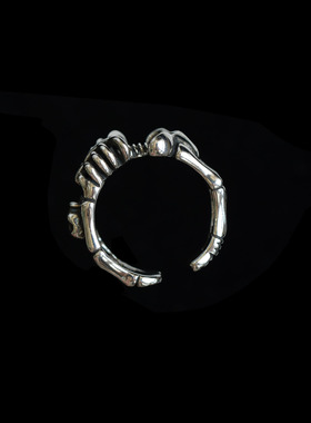 Vintage古着银色复古戒指