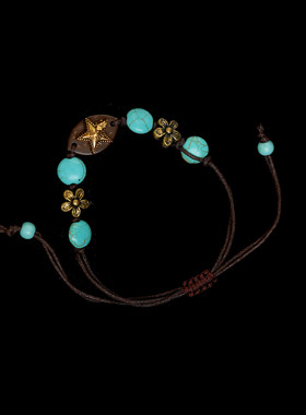 Vintage古着CoconutPinStone手链