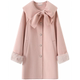 慕兔法式气质名媛毛呢大衣女秋冬2025新款高级感中长款双面呢外套