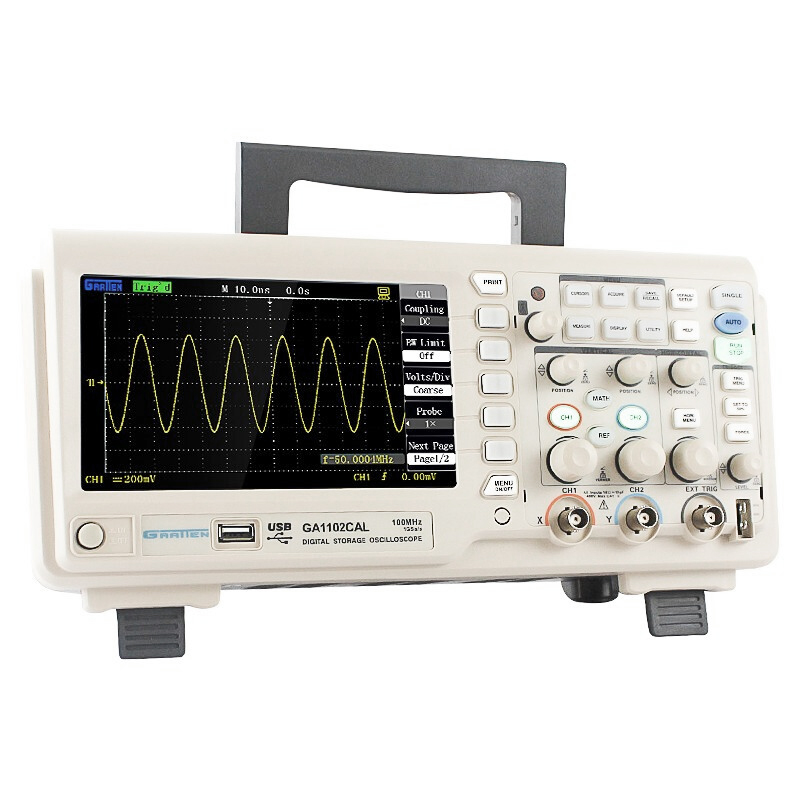 国睿安泰信100M/200M数字示波器GA1102CAL/GA1202/1062双踪示波器