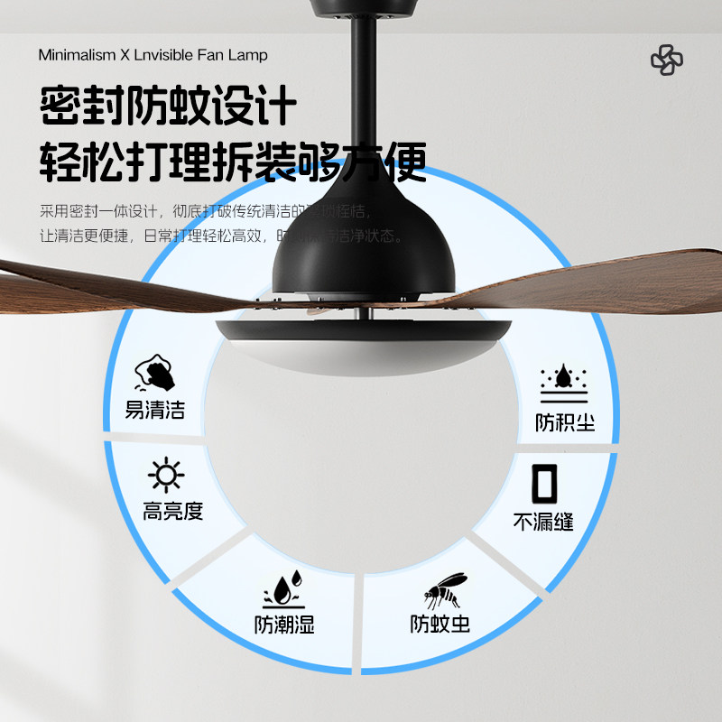 索燕中古风风扇灯客厅灯餐厅吊扇灯卧室书房简约新中式护眼静音灯,淘宝优惠券,粉丝福利购,淘宝优惠卷