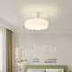Suoyan Cream Style Bedroom Fan Light Eye Protection