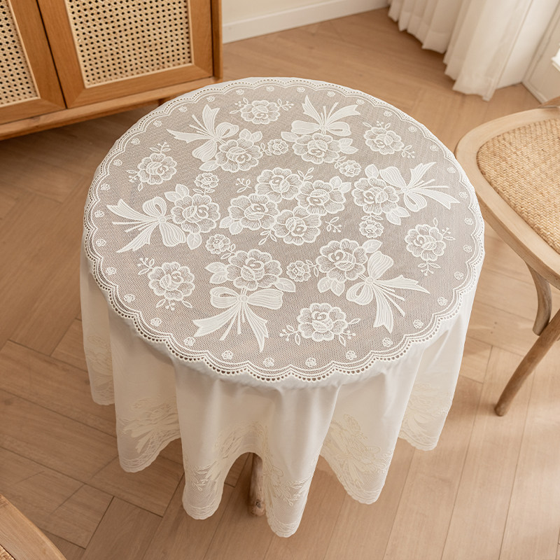 高级感圆桌桌布PVC防水防油免洗欧式家用圆形餐桌布圆桌圆台布,淘宝优惠券,粉丝福利购,淘宝优惠卷