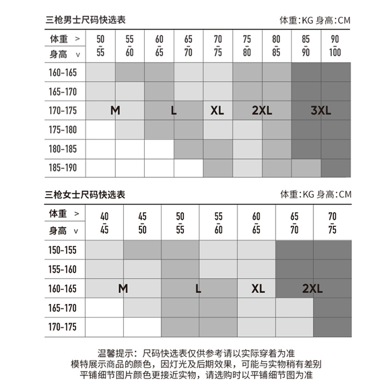 三枪加厚男保暖内衣套装发热高领纯棉修身青年秋衣秋裤男女套装