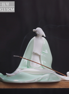 厂家直供禅意觅知音家居工艺摆件