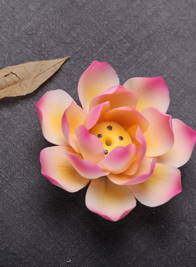 牡丹佛堂摆件玄关装饰品创意陶瓷