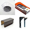 Face recognition visual access control protective cover rain cover
