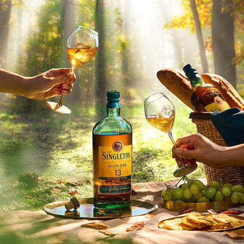 【佘诗曼同款】帝亚吉欧苏格登13年甜白桶单一麦芽威士忌700ml - 图2