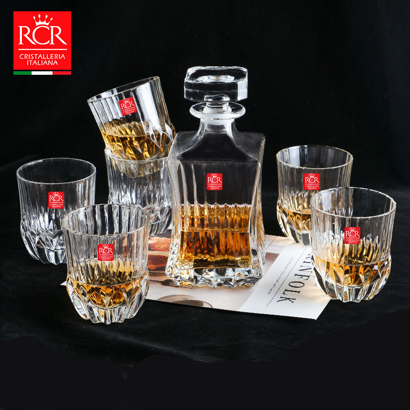 意大利RCR进口水晶玻璃杯威士忌酒杯古典家用啤酒杯高档洋酒杯子,淘宝优惠券,粉丝福利购,淘宝优惠卷