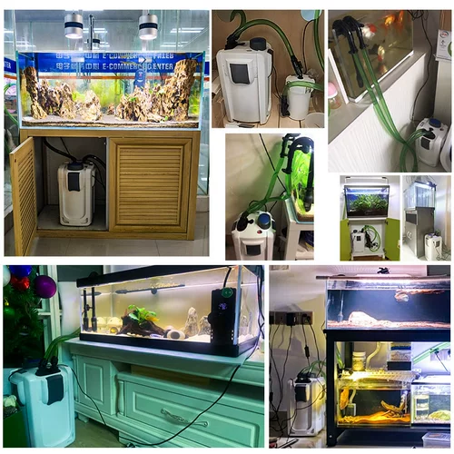 Внешний фильтр Sensen, фильтр для аквариума, фильтр для очистки воды, циркуляция, внешний бесшумный фильтр для травяного бака «три в одном»