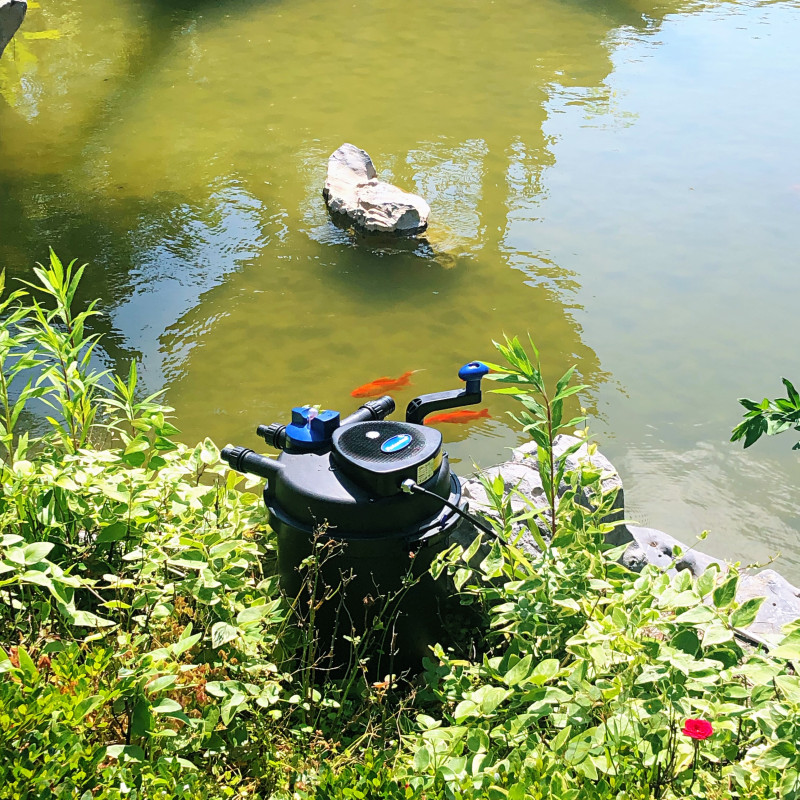 森森鱼池水循环系统鱼池过滤器装置水池净化过滤桶户外鱼缸过滤器 - 图2
