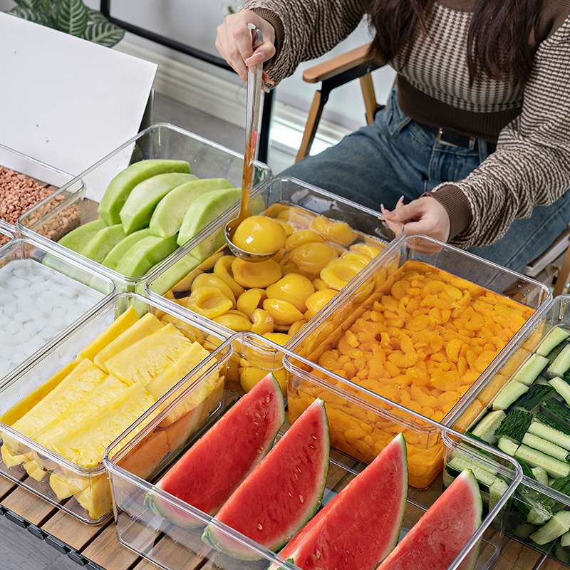 Fruit fishing display box commercial large box