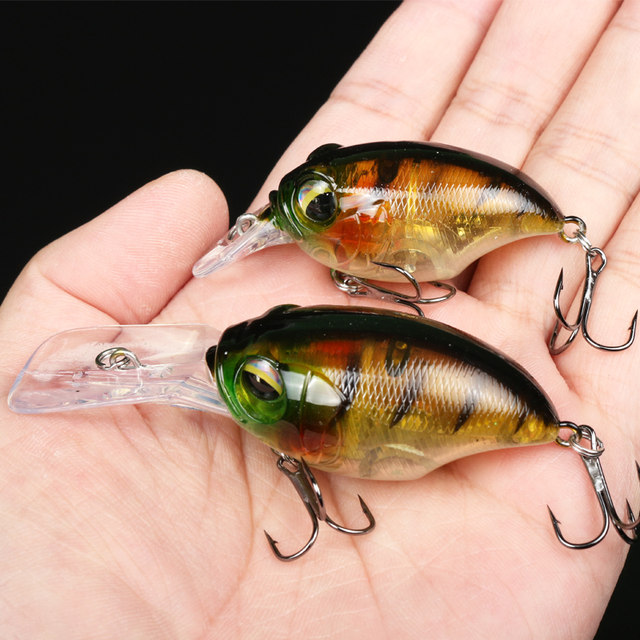 Luya fake bait long-range minnow tremor small fat freshwater mandarin fish  army fish perch tilted