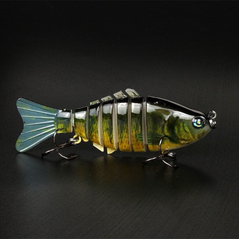 21年最新款路亚饵假饵海水淡水沉水仿真色多节鱼饵远投假鱼鲈鱼翘