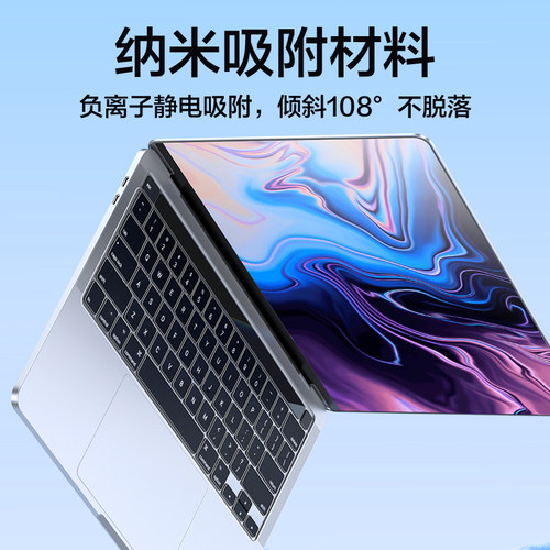 适用苹果MacBook键盘膜m2芯片Pro13寸16电脑Air13笔记本M1Mac键盘贴Pro15防水膜mac保护膜新款超薄透明膜13.6 - 图2