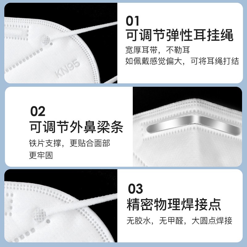 kn95口罩Kn95防塵防工業粉塵3d立體一次性2022新年款一次性口罩墊_潮拍旗艦店_居家日用