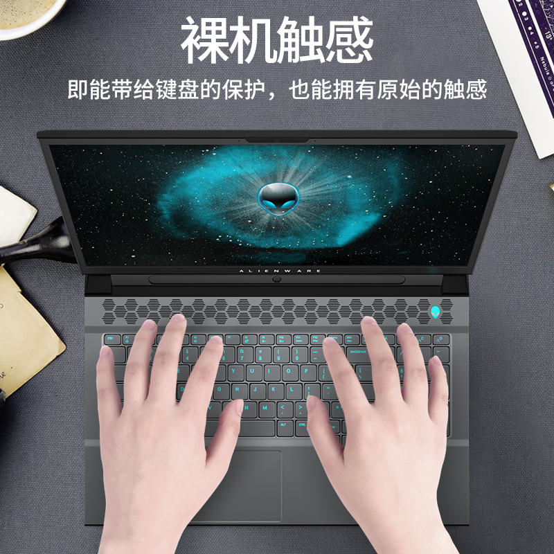 适用Alienware外星人M15键盘膜R6 X17笔记本M17r4电脑X15 R1键盘17R2保护膜R3防尘Area51m贴15全覆盖13贴膜R5 - 图0