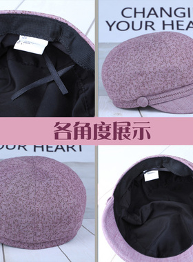 帽子春秋鸭舌帽休闲平檐