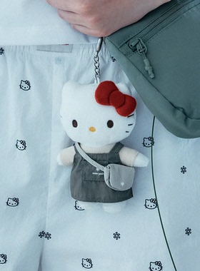 snowpeak雪峰正品新款HelloKitty联名款包挂件钥匙扣S25SWFSU87