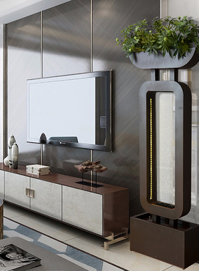 喷泉客厅家里轻奢风摆件工艺品