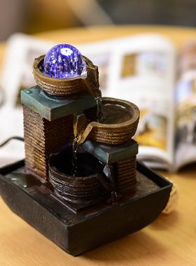 闺密礼品新婚送礼水景实用小喷泉