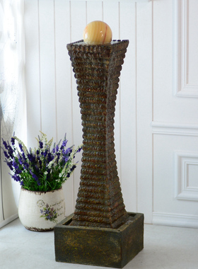 室内喷泉风水轮开业礼品家居装饰