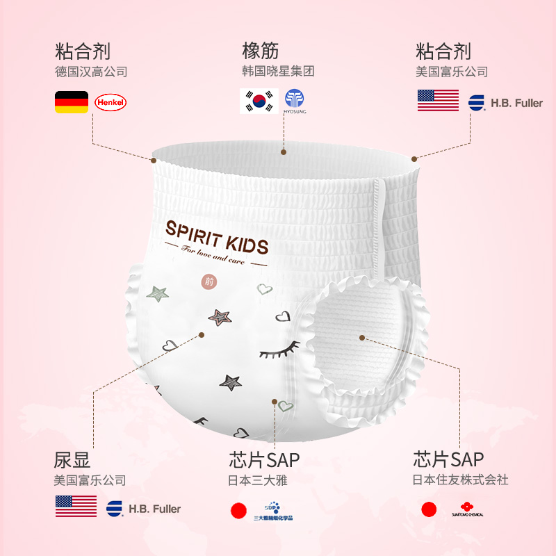 【拍2件】思博儿SK皇家奇缘拉拉裤