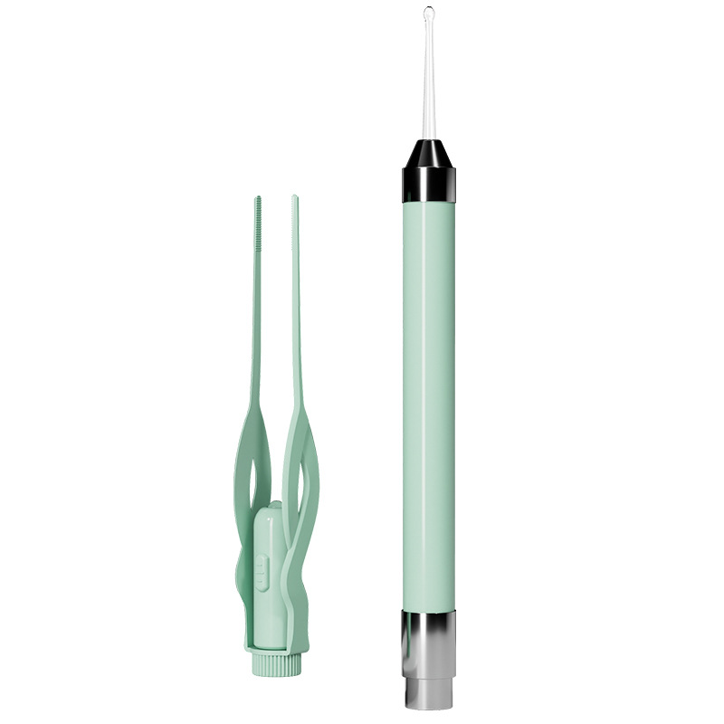 挖耳勺掏耳神器挖耳朵发光带灯耳勺宝宝儿童耳屎镊子专用工具安全