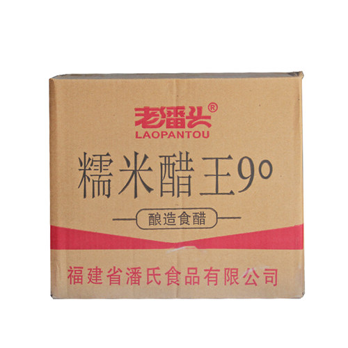 老潘头9度醋 糯米醋 塑料瓶装 500ml*12瓶 - 图2