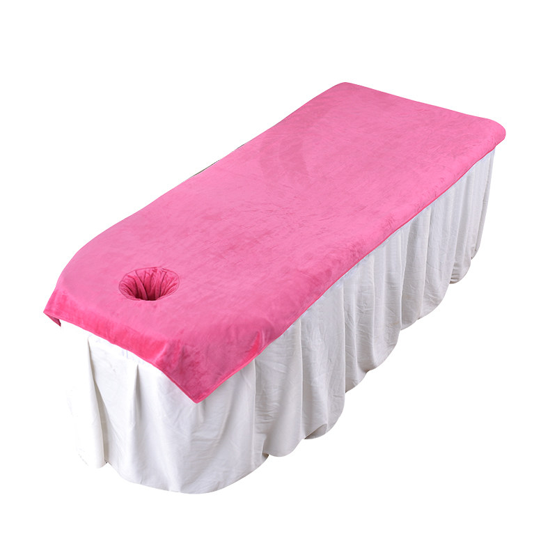 美容院浴巾按摩家用女床单铺床专用加大号毛巾纯棉吸水速干不掉毛